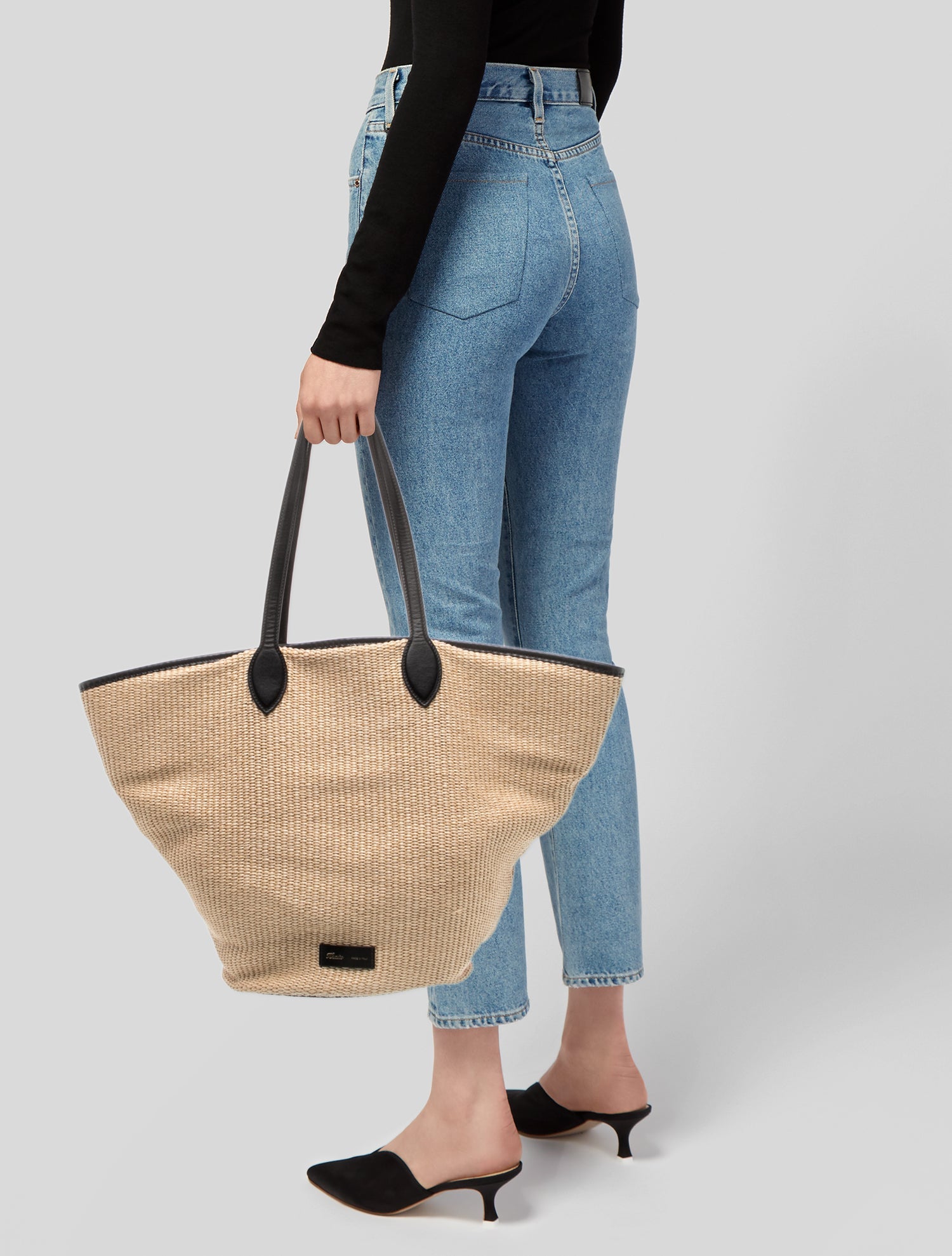 Khaite Raffia Raffia Calfskin Osa Medium