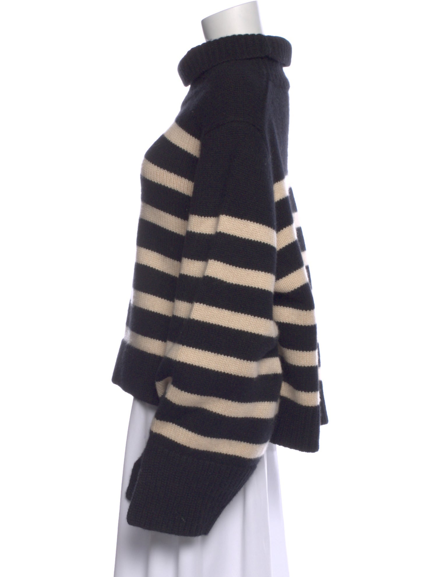 Khaite Cashmere Striped Sweater