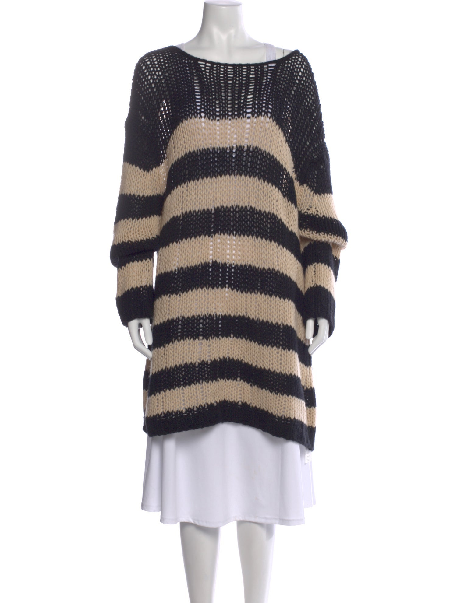 Khaite Cashmere Striped Sweater