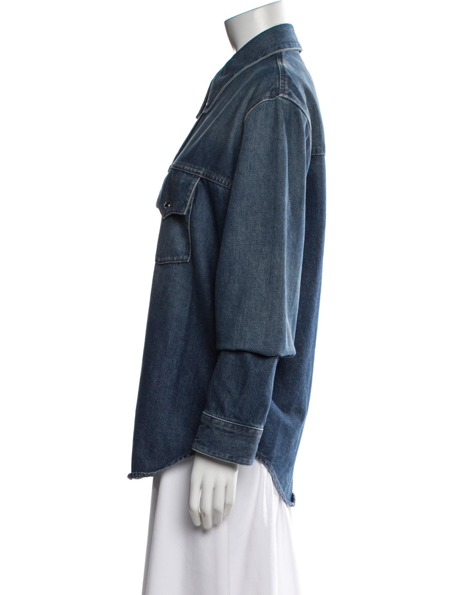Viktor & Rolf Denim Jacket - Blue Jackets, Clothing - VIK22928