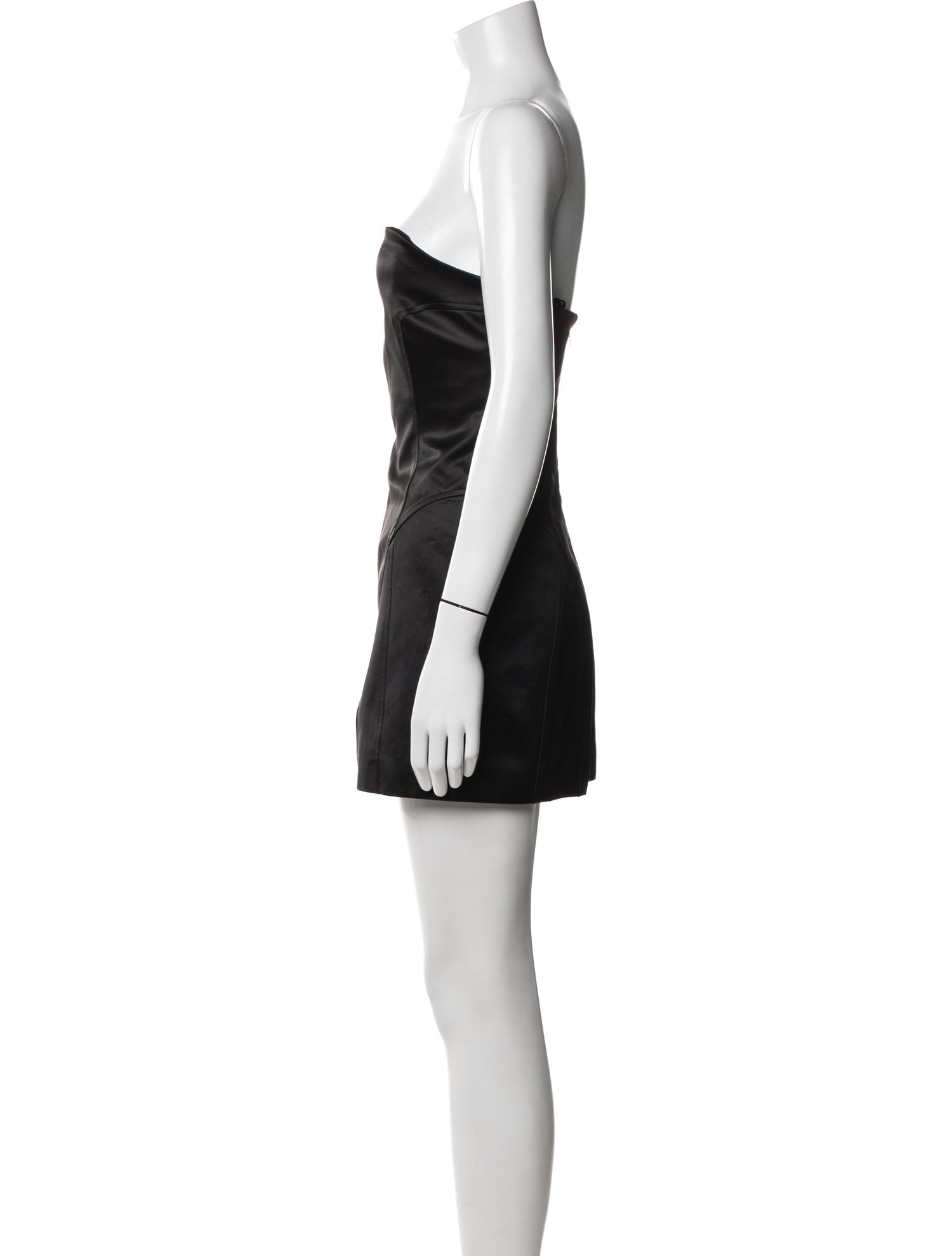 Khaite Strapless Mini Dress