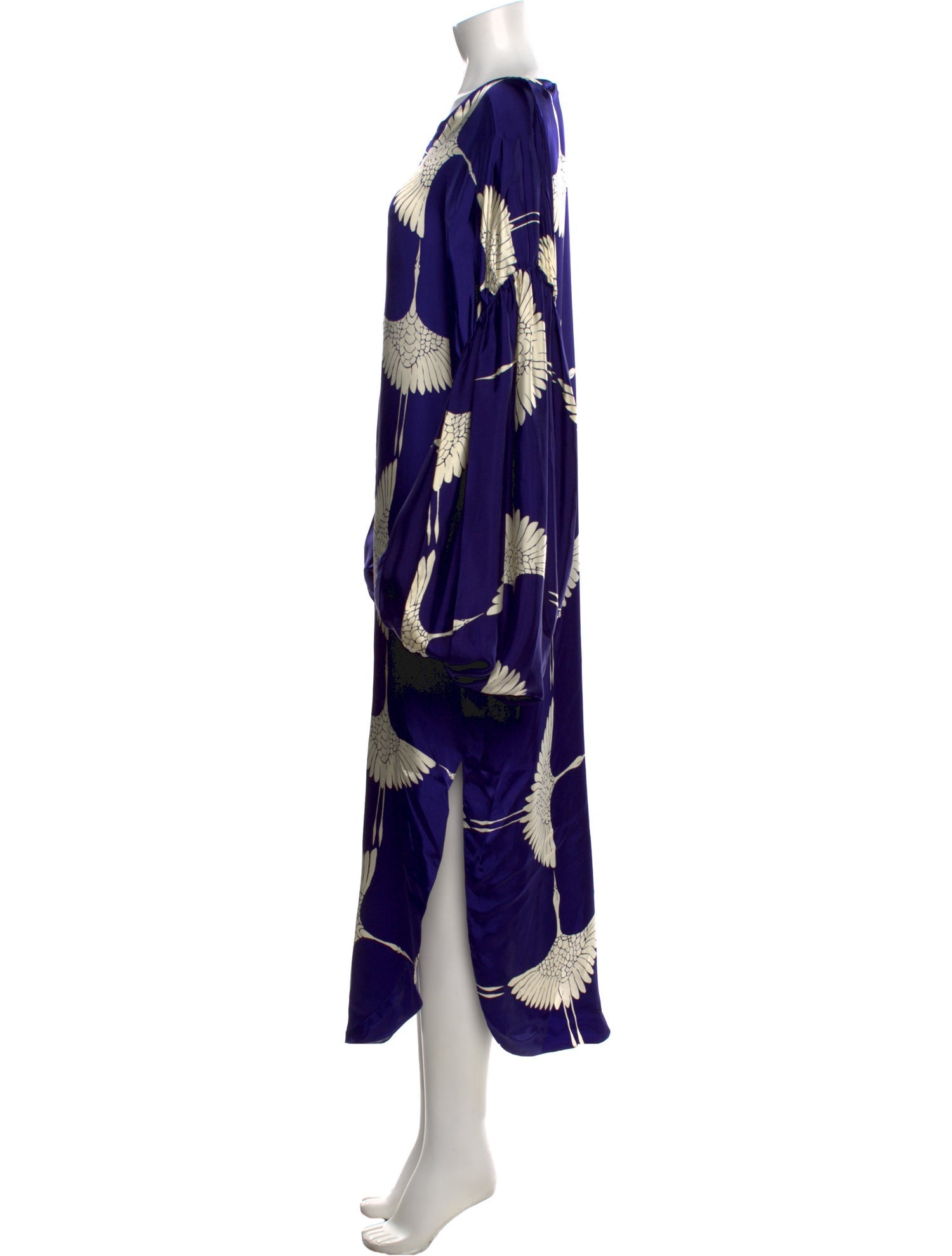 Khaite Floral Print Long Dress