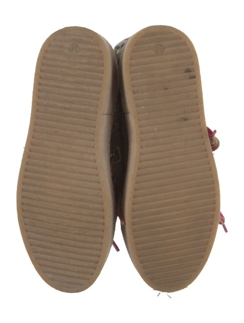 Khrisjoy Nylon Graphic Print Boots