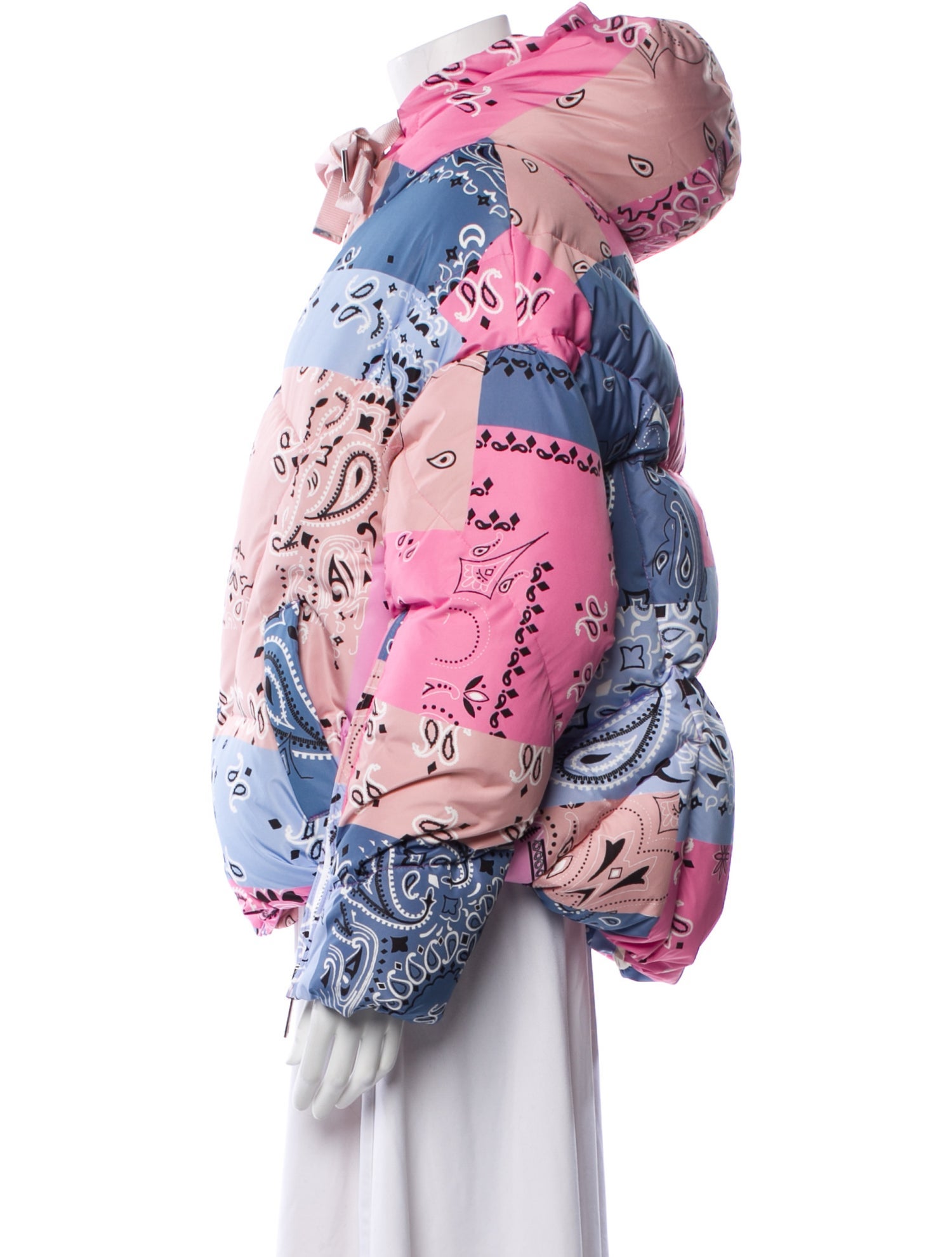 Khrisjoy Paisley Print Down Jacket