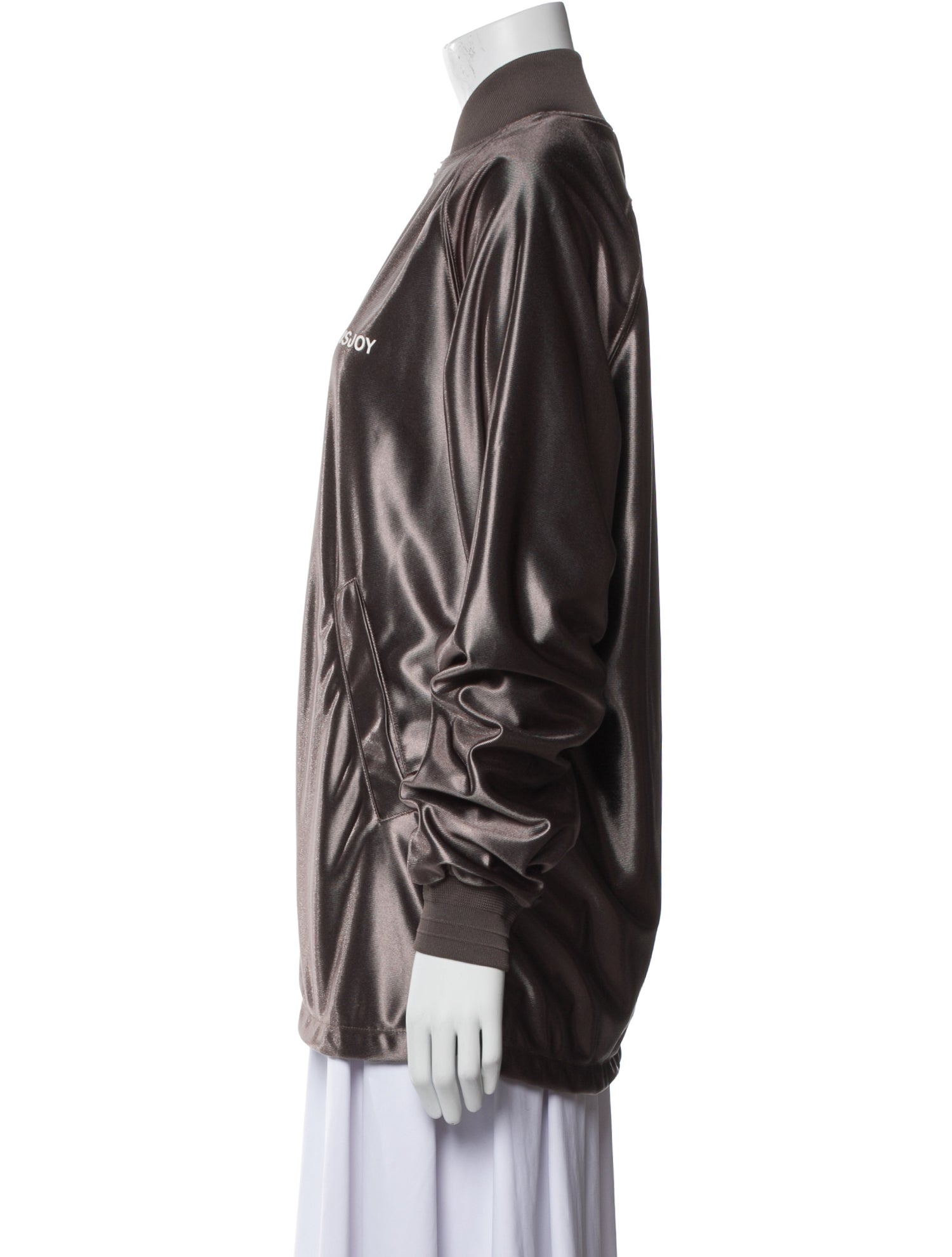 Khrisjoy Striped Bomber Jacket