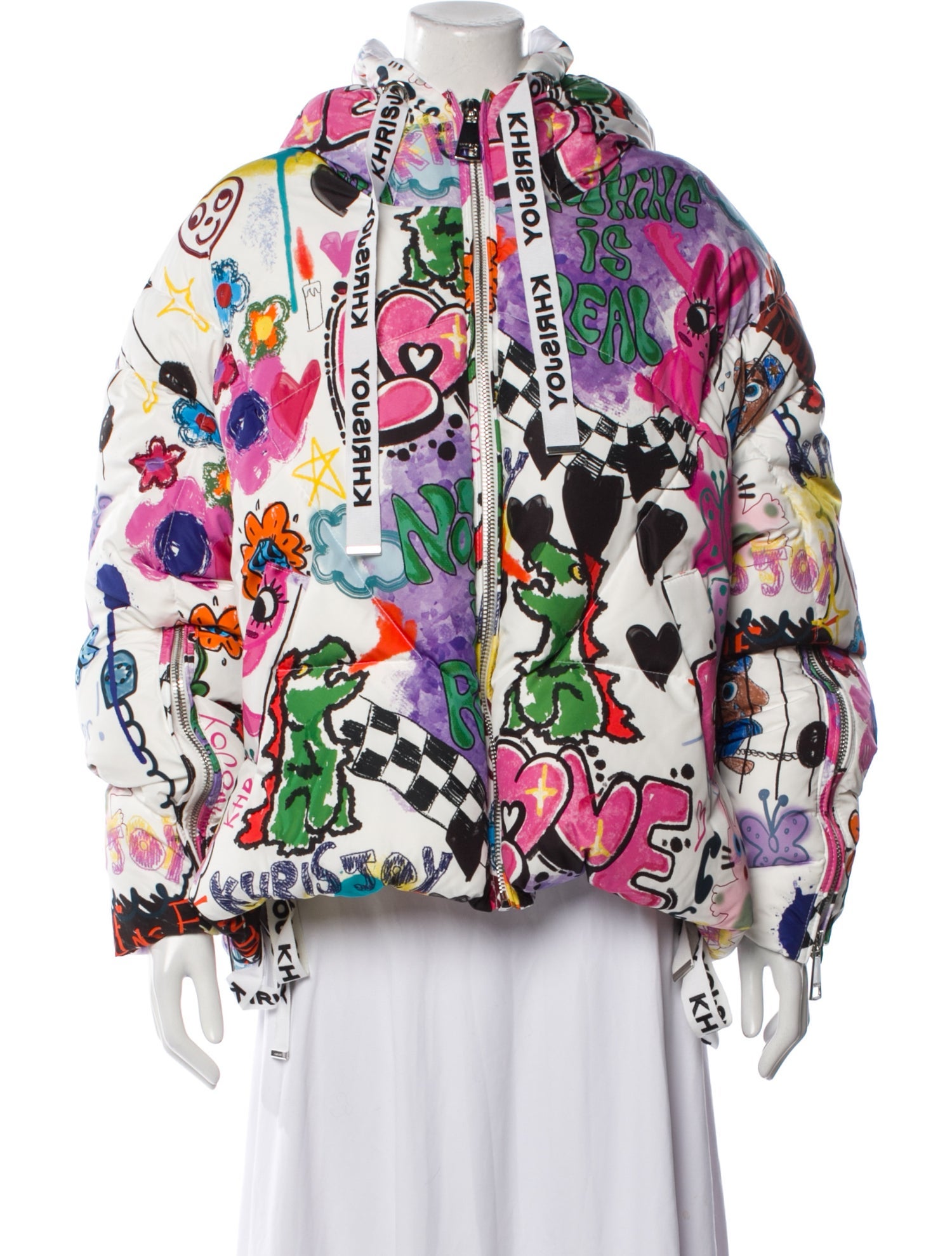 Khrisjoy Floral Print Coat