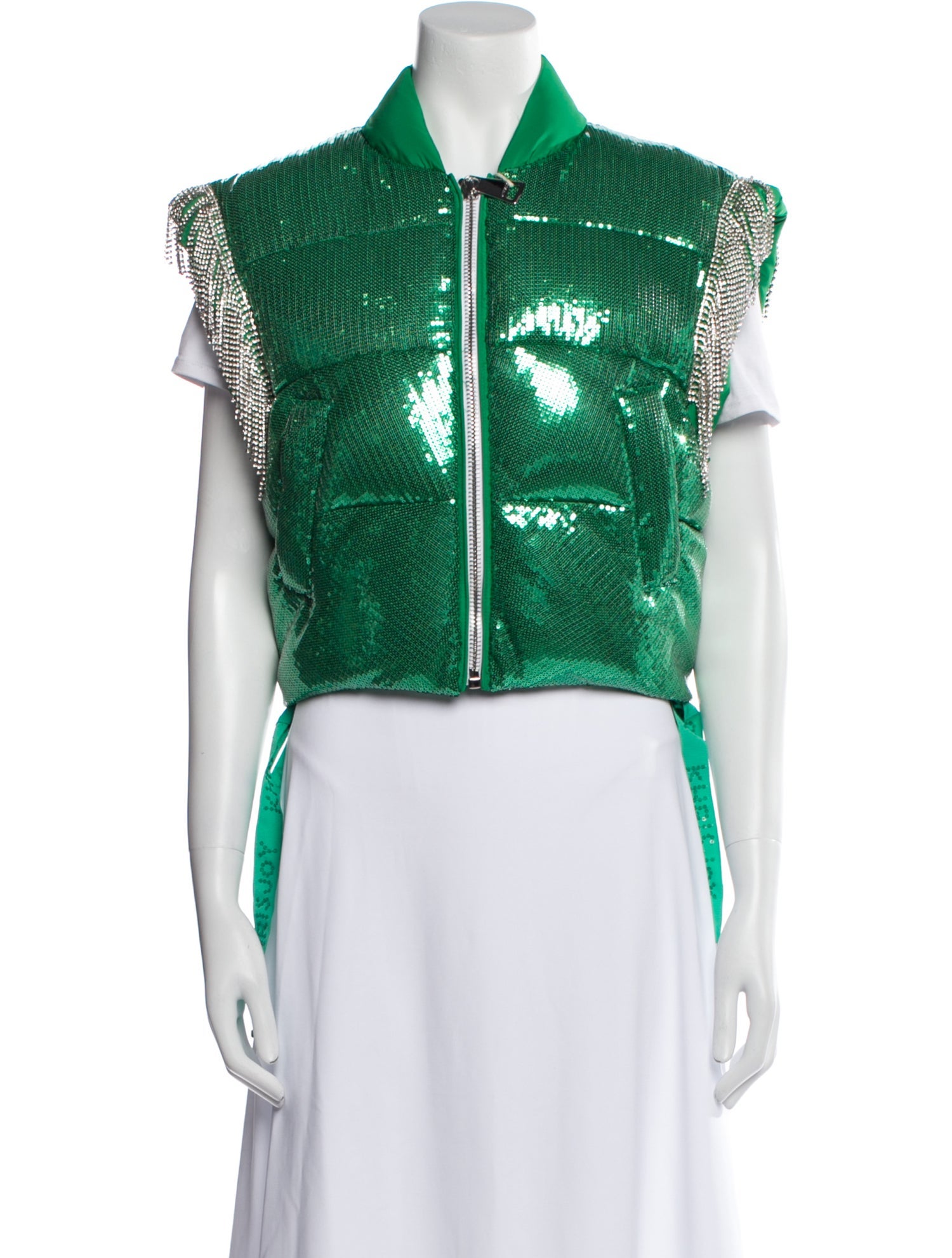 Khrisjoy Graphic Print Down Jacket