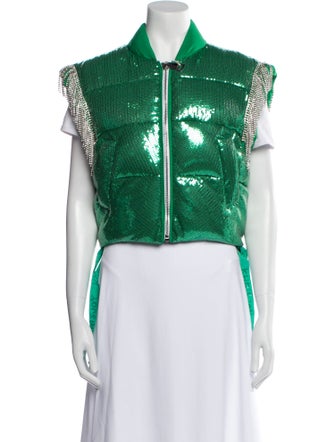 Khrisjoy Graphic Print Down Jacket