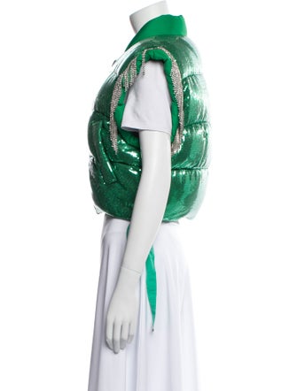 Khrisjoy Graphic Print Down Jacket