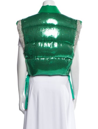 Khrisjoy Graphic Print Down Jacket