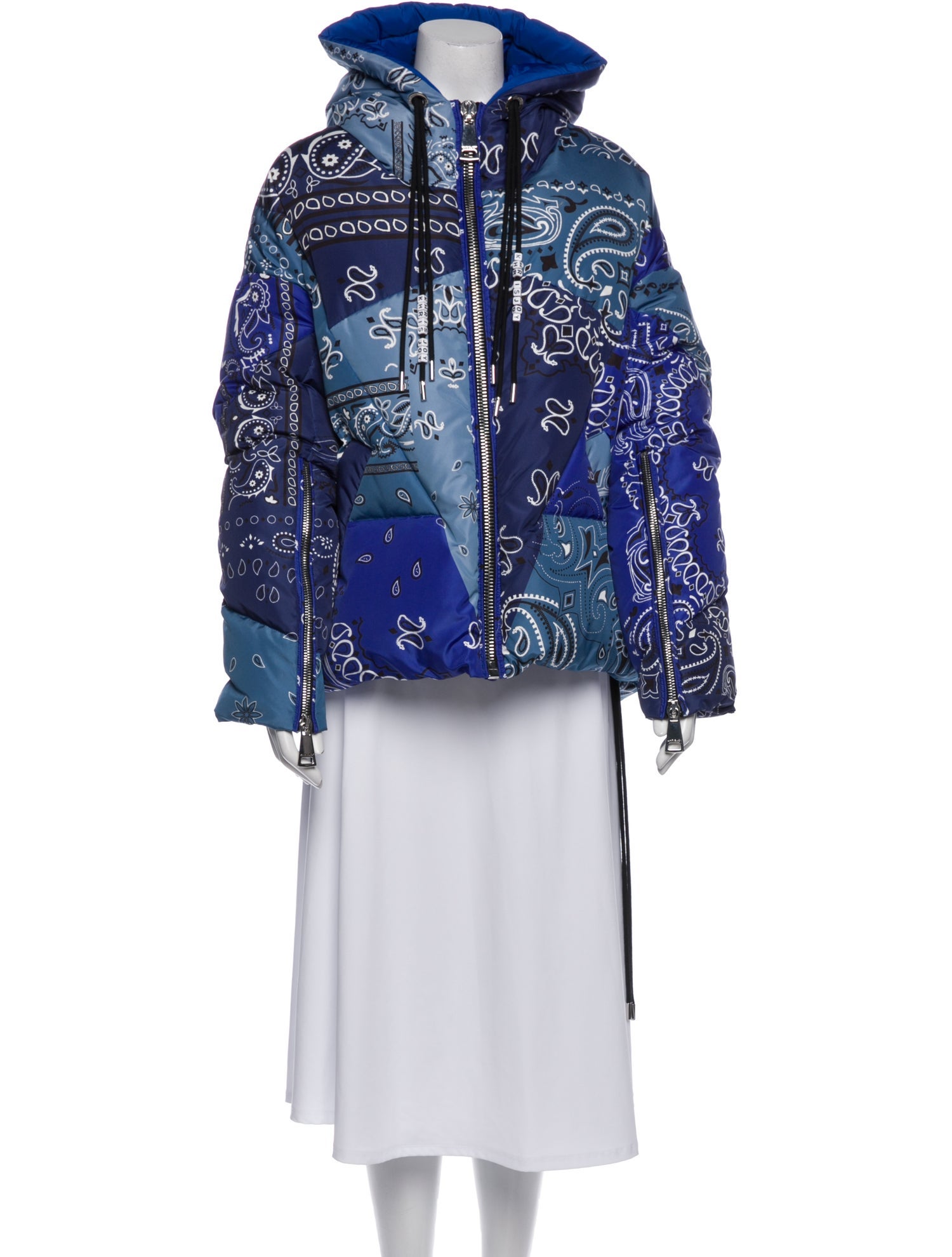 Khrisjoy Paisley Print Down Jacket