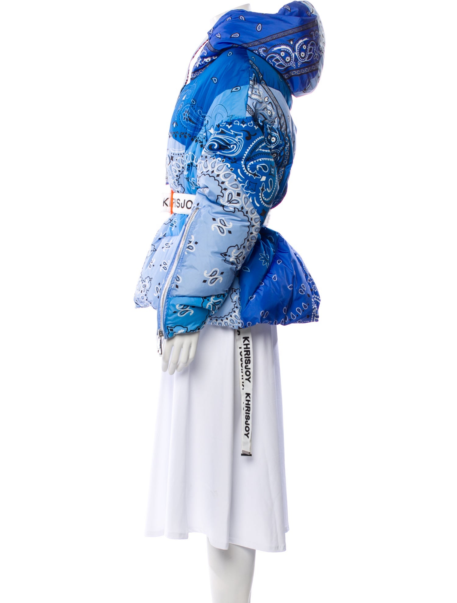 Khrisjoy Floral Print Down Jacket