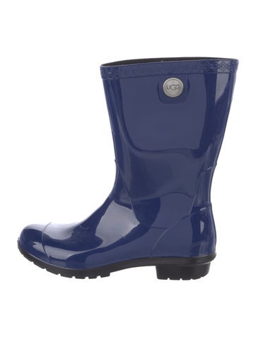 UGG Boots Rubber Colorblock Pattern Rain