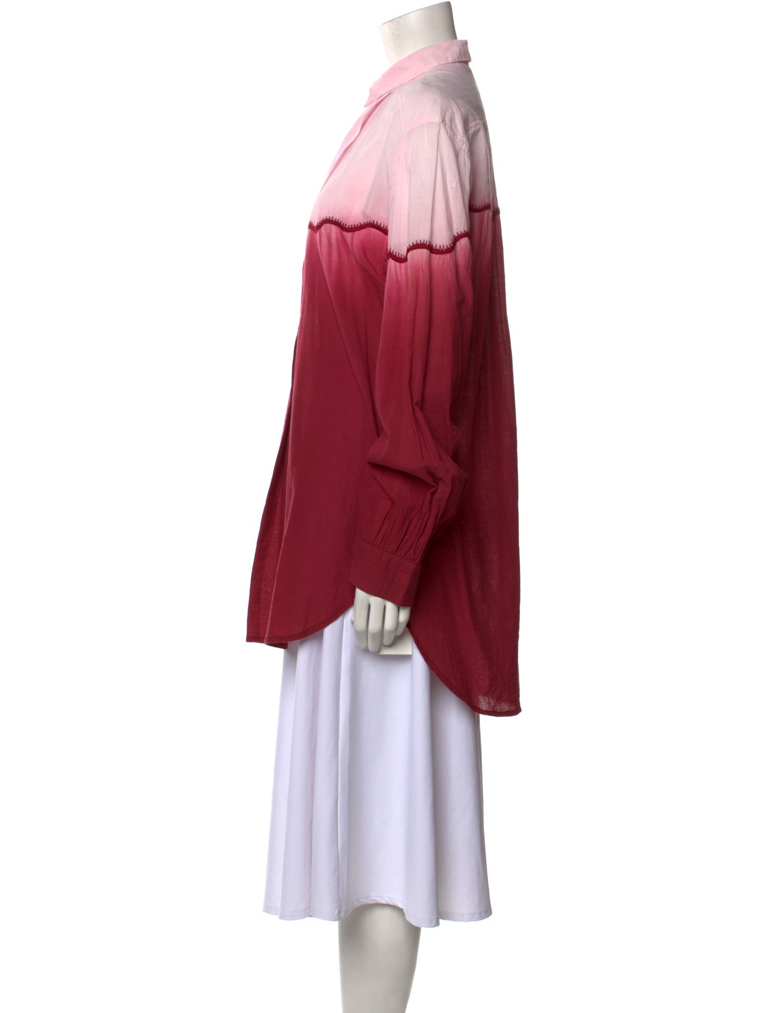 Kilometre Paris Mock Neck Long Sleeve Tunic