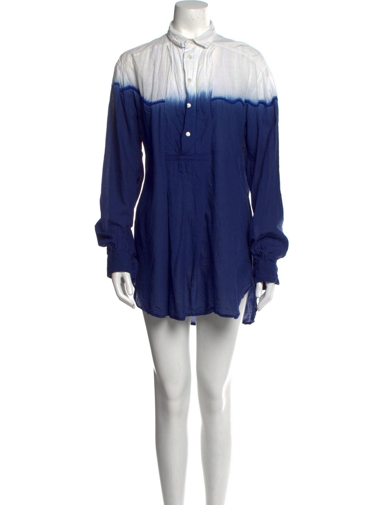 Kilometre Paris Mock Neck Mini Dress