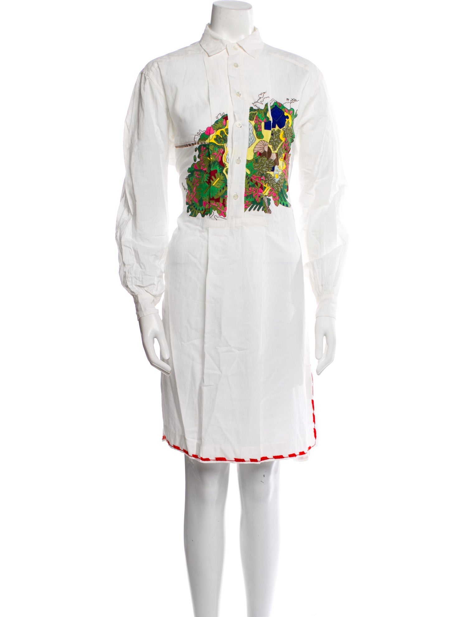 Kilometre Paris Graphic Print Knee-Length Dress