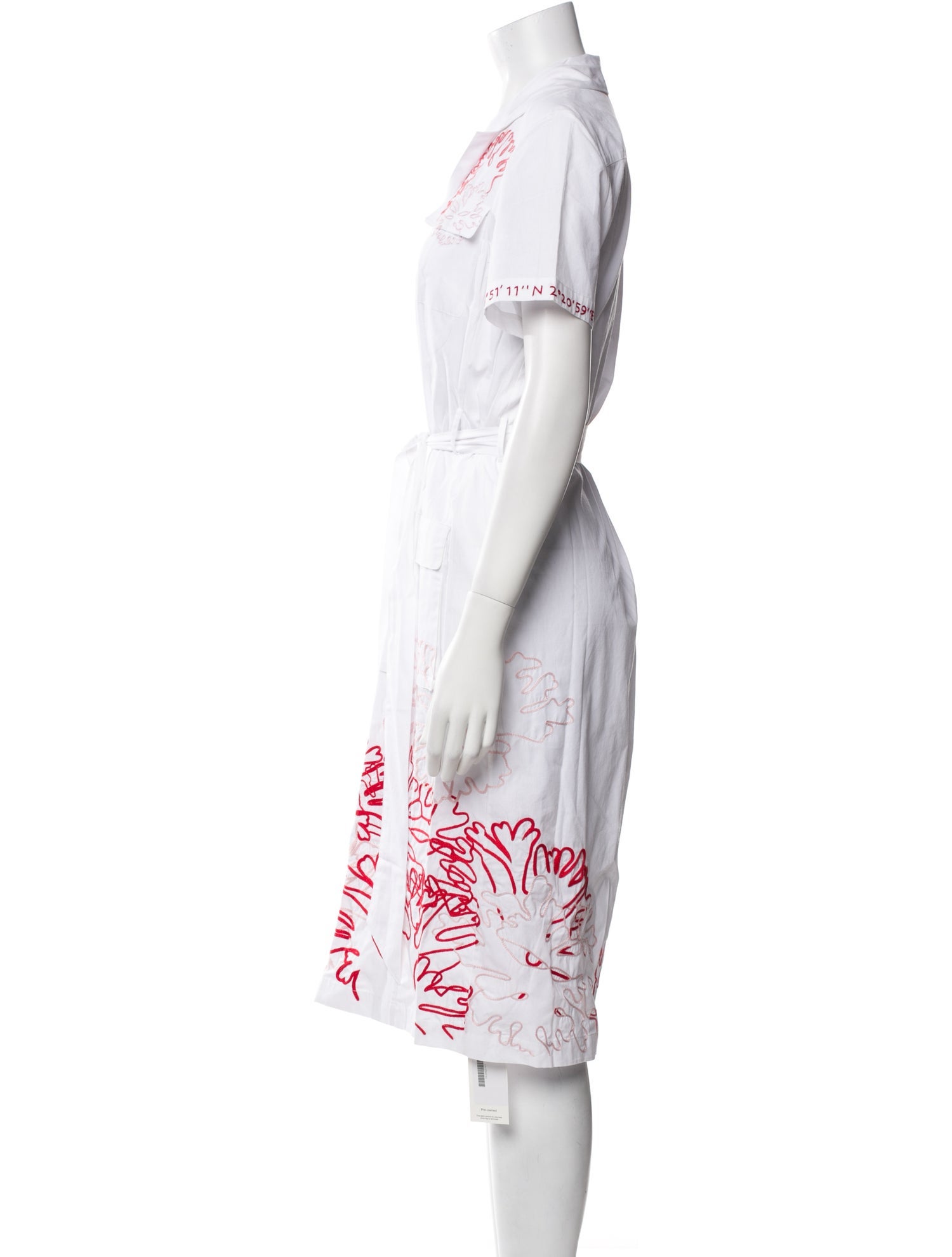 Kilometre Paris Printed Midi Length Dress w/ Tags