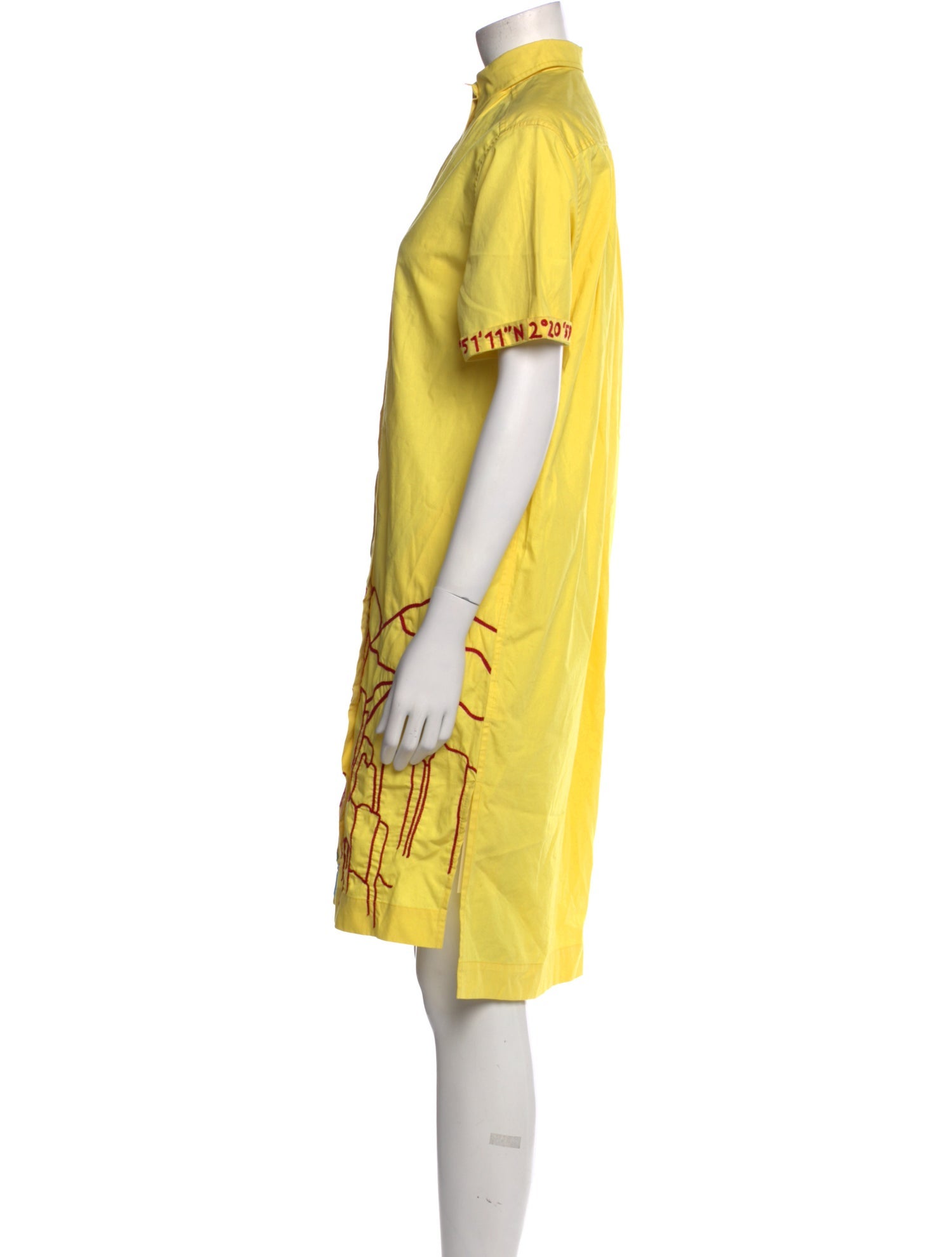 Kilometre Paris Printed Knee-Length Dress