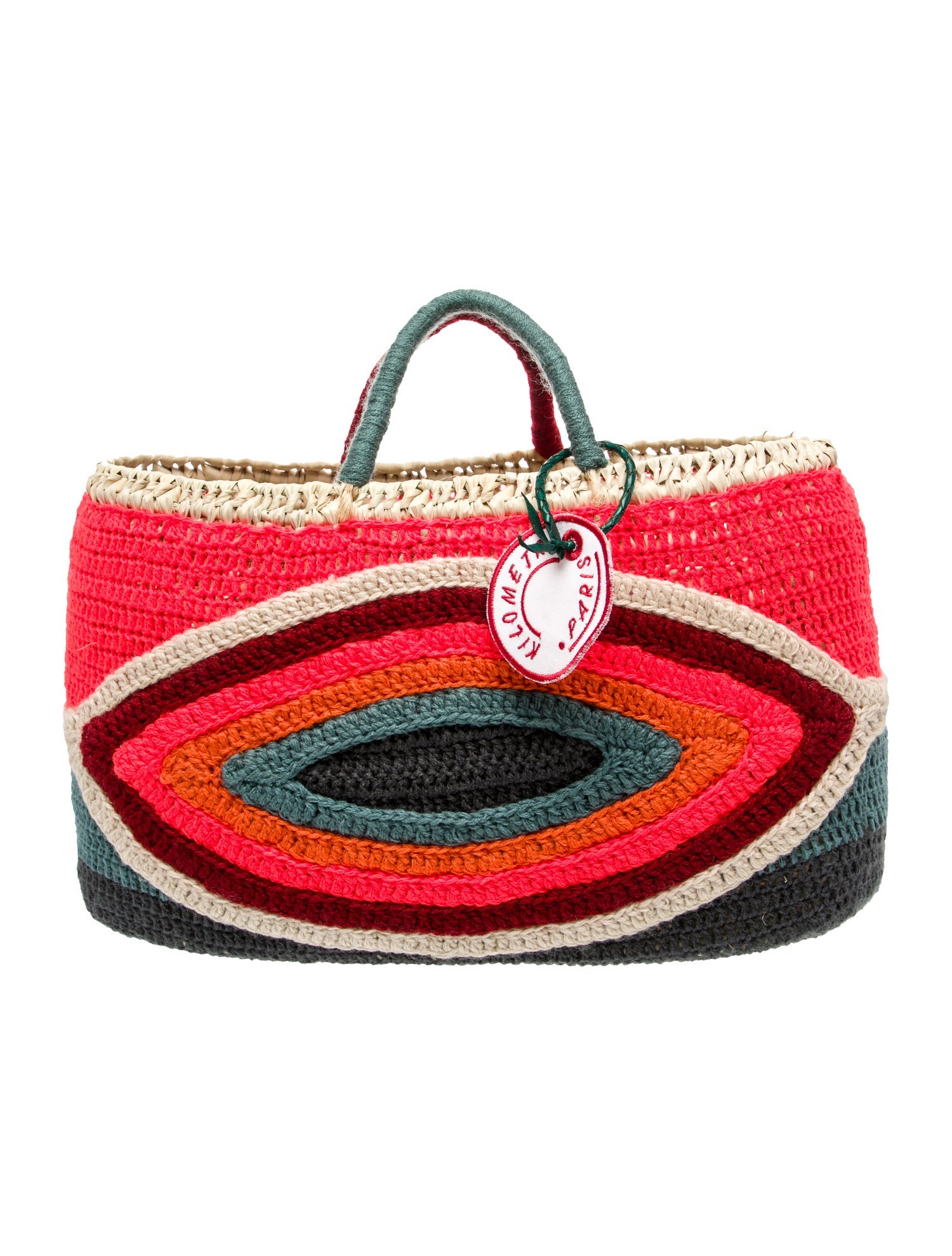 Kilometre Paris Raffia Minaudière