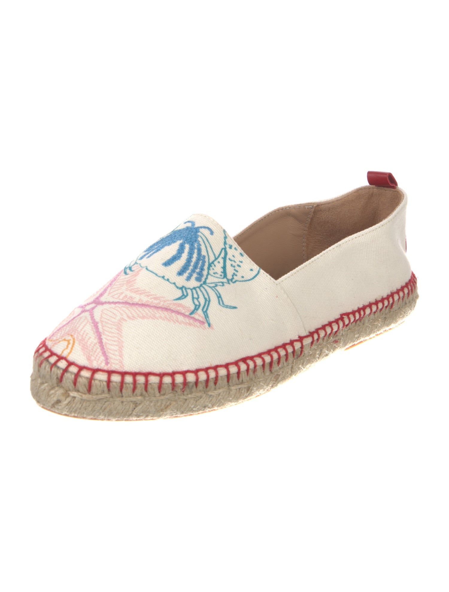 Kilometre Paris Canvas Printed Espadrilles