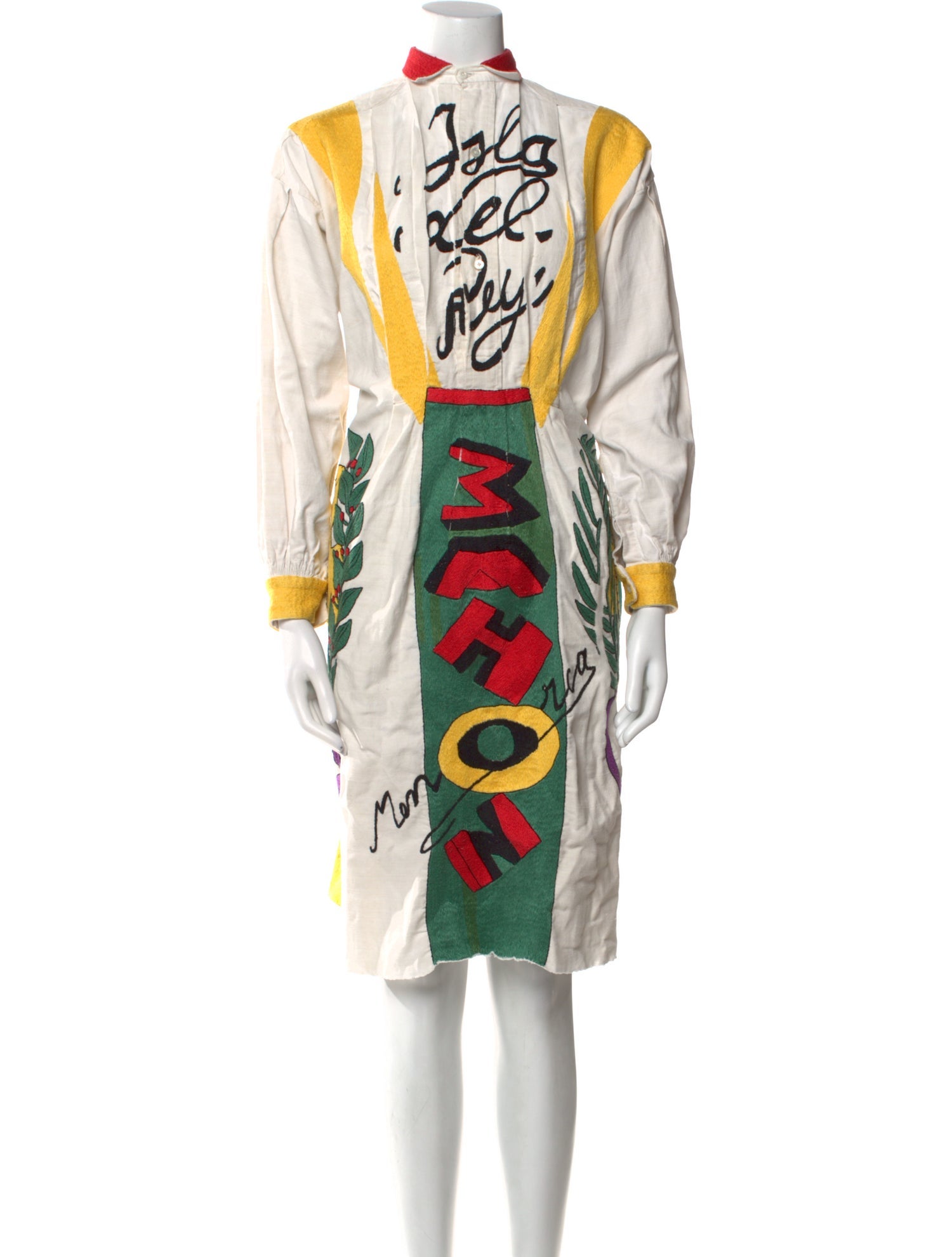 Kilometre Paris Printed Midi Length Dress