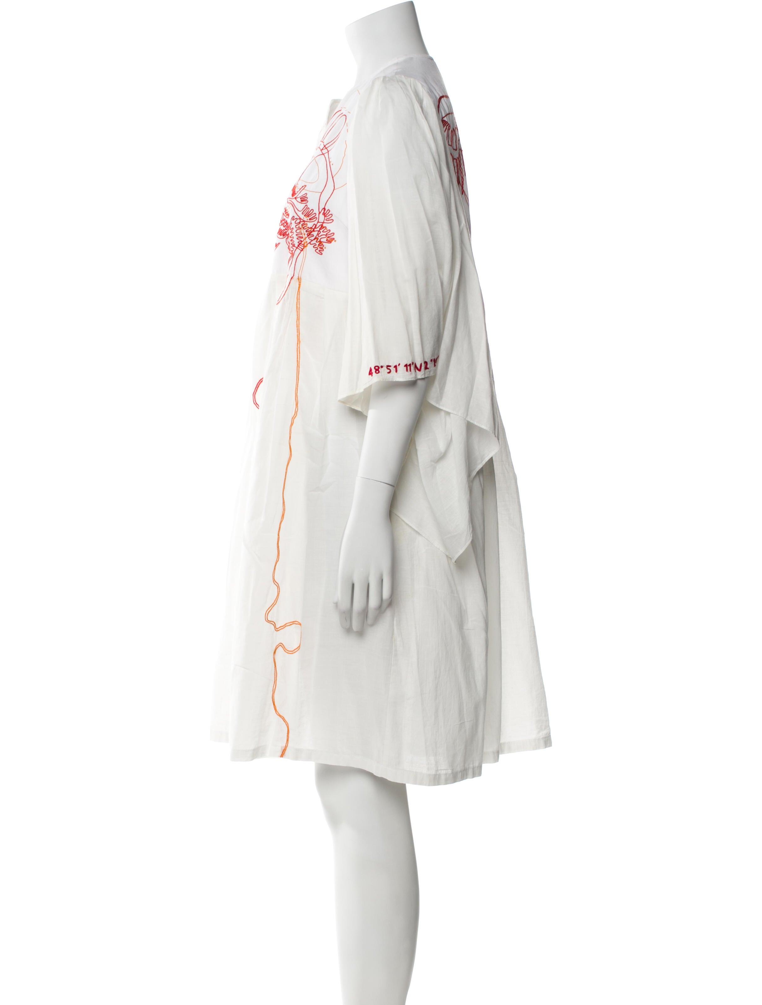 Kilometre Paris Printed Knee-Length Dress