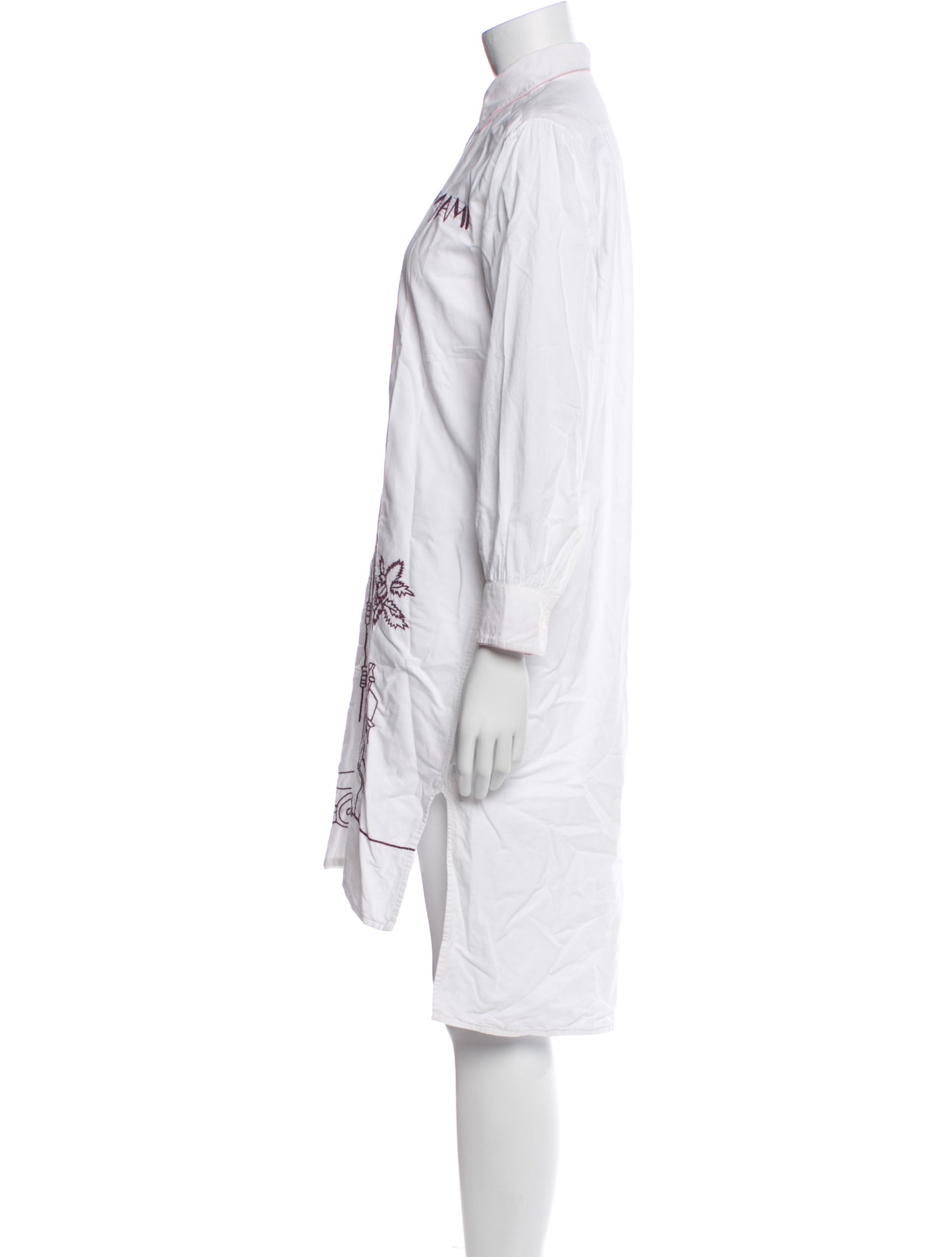 Kilometre Paris Graphic Print Mini Dress