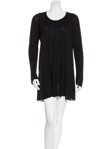 Kimberly Ovitz Long Sleeve Shift Dress