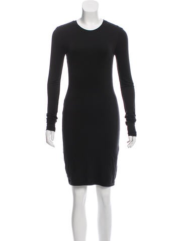 Kimberly Ovitz Dresses Long Sleeve Scoop Neck Dress XS