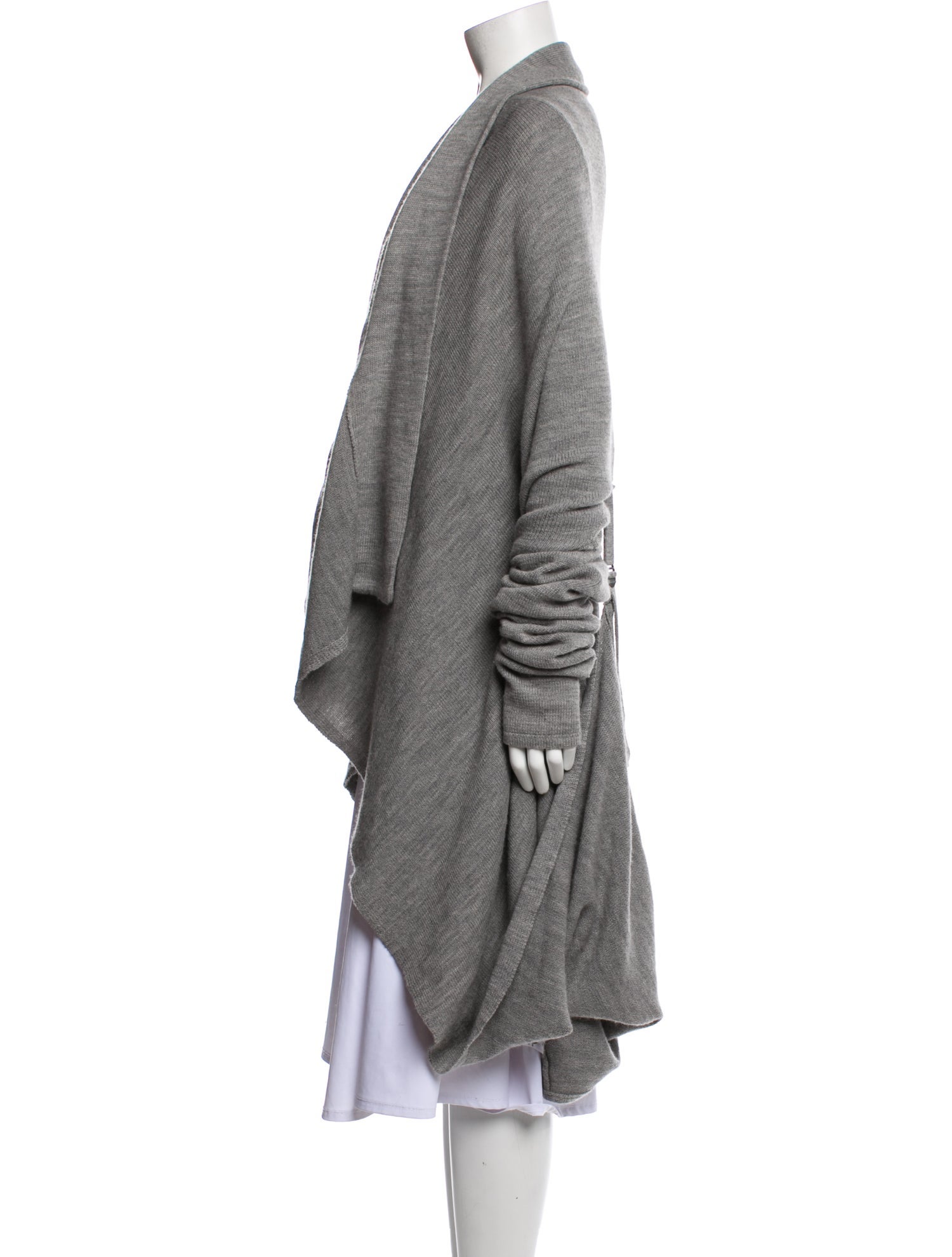 Kimberly Ovitz Merino Wool Open Front Sweater