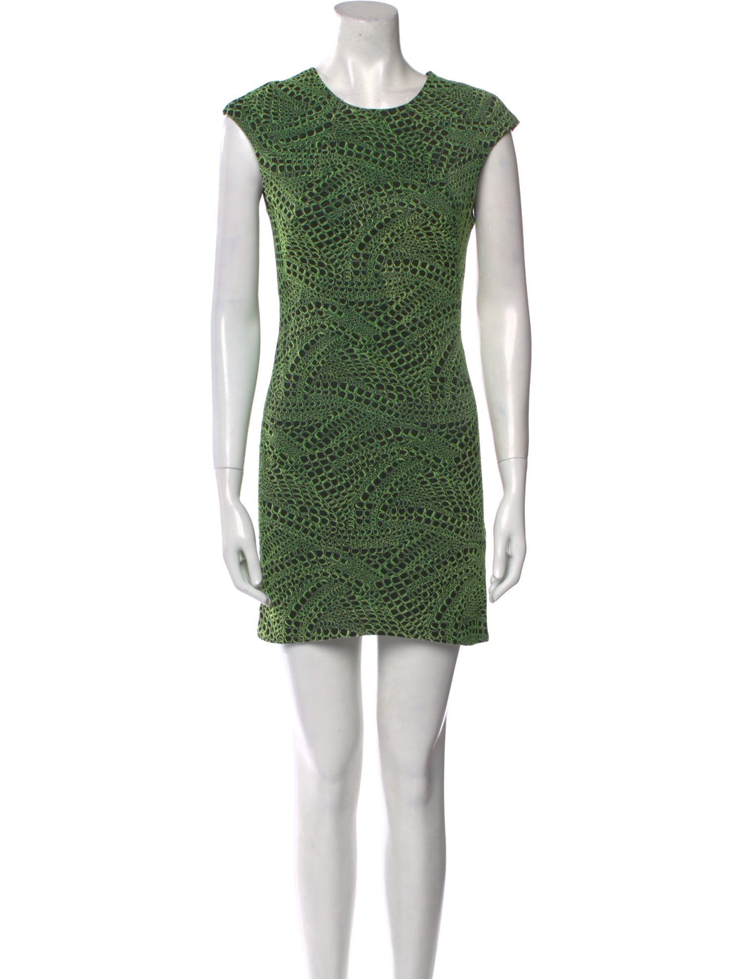 Kimberly Ovitz Printed Mini Dress