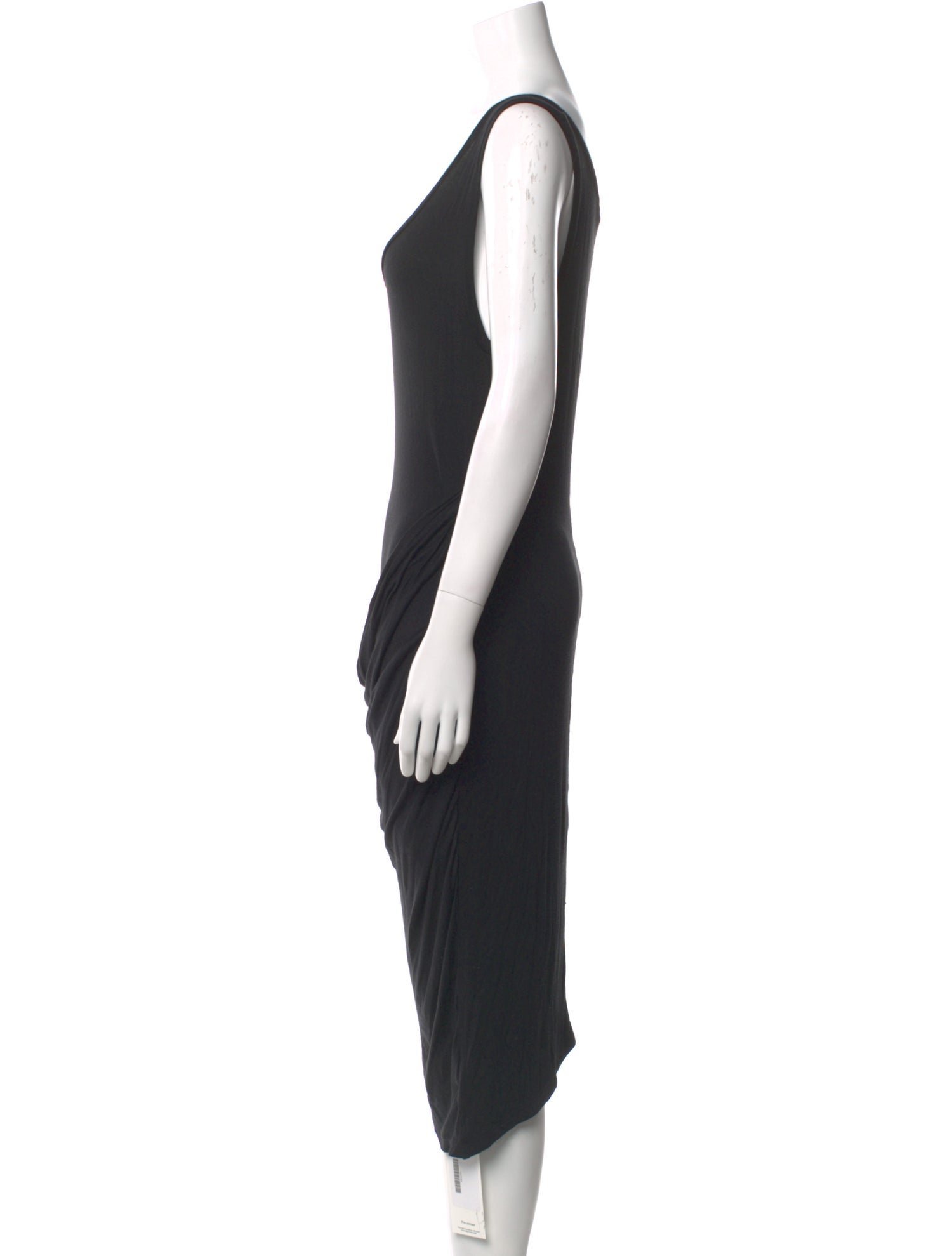 Kimberly Ovitz Scoop Neck Knee-Length Dress