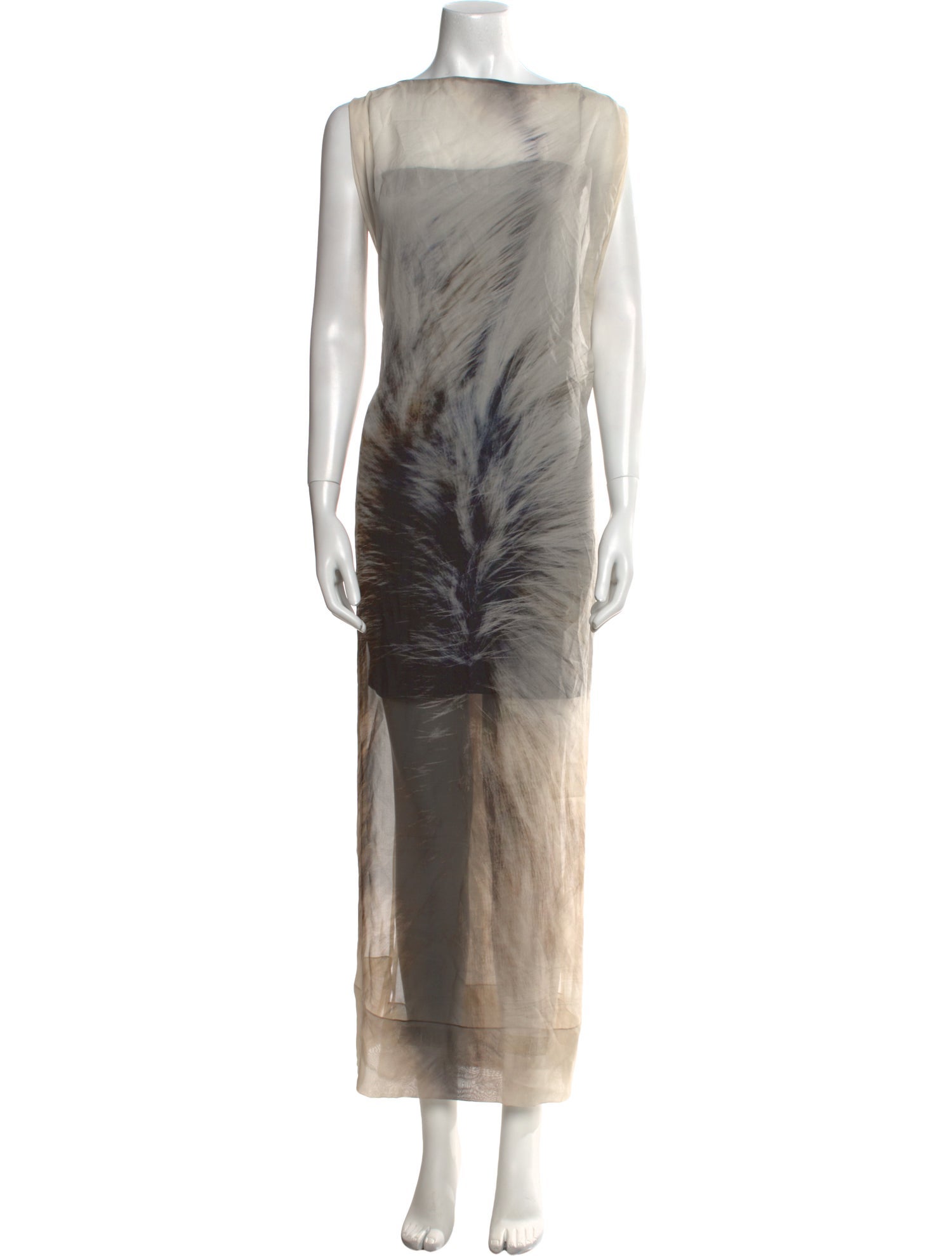 Kimberly Ovitz Silk Long Dress