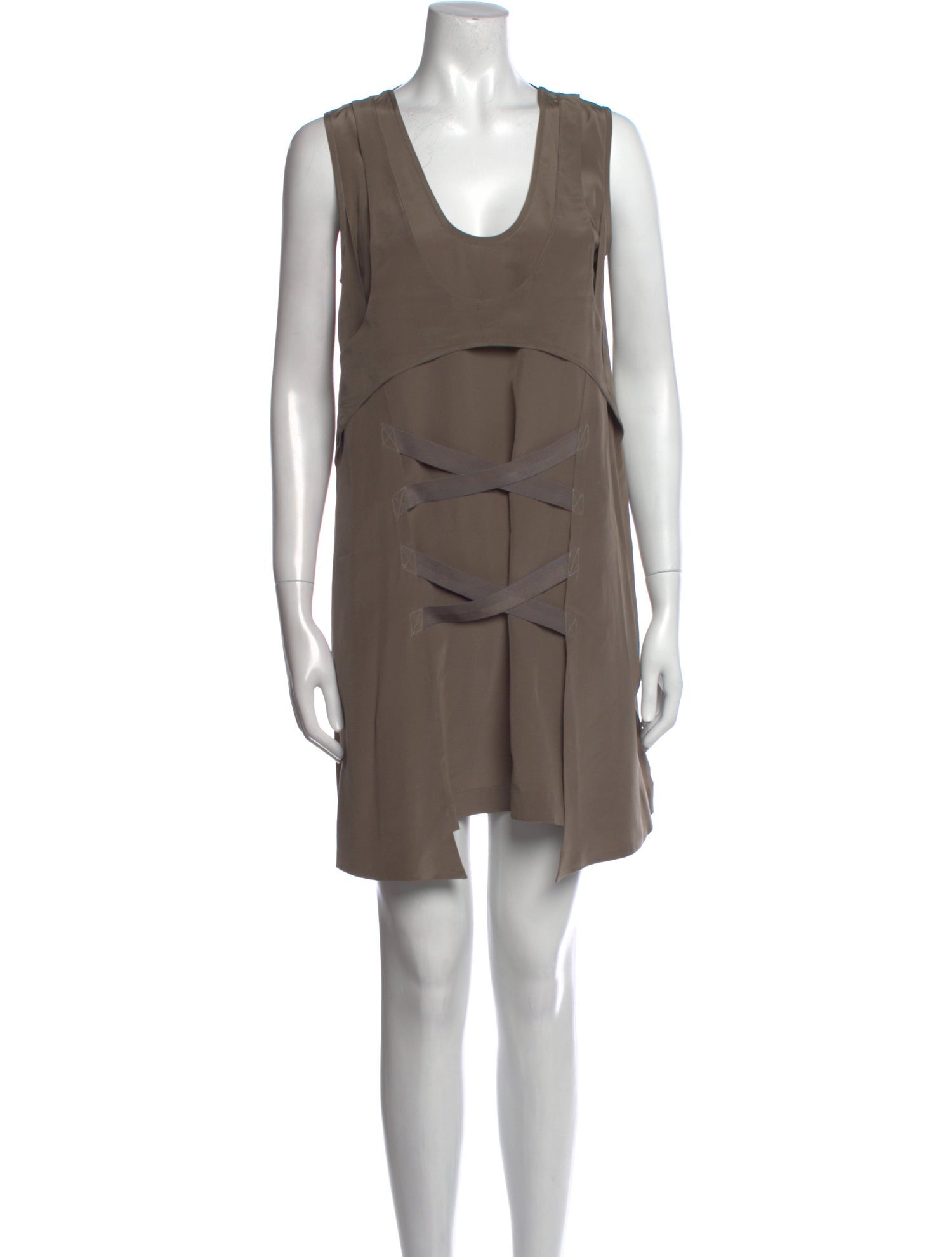 Kimberly Ovitz Silk Mini Dress