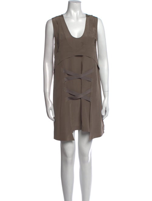 Kimberly Ovitz Silk Mini Dress