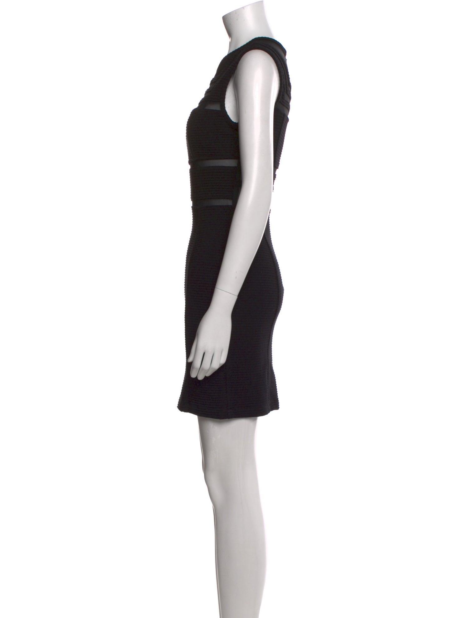 Kimberly Ovitz Crew Neck Mini Dress