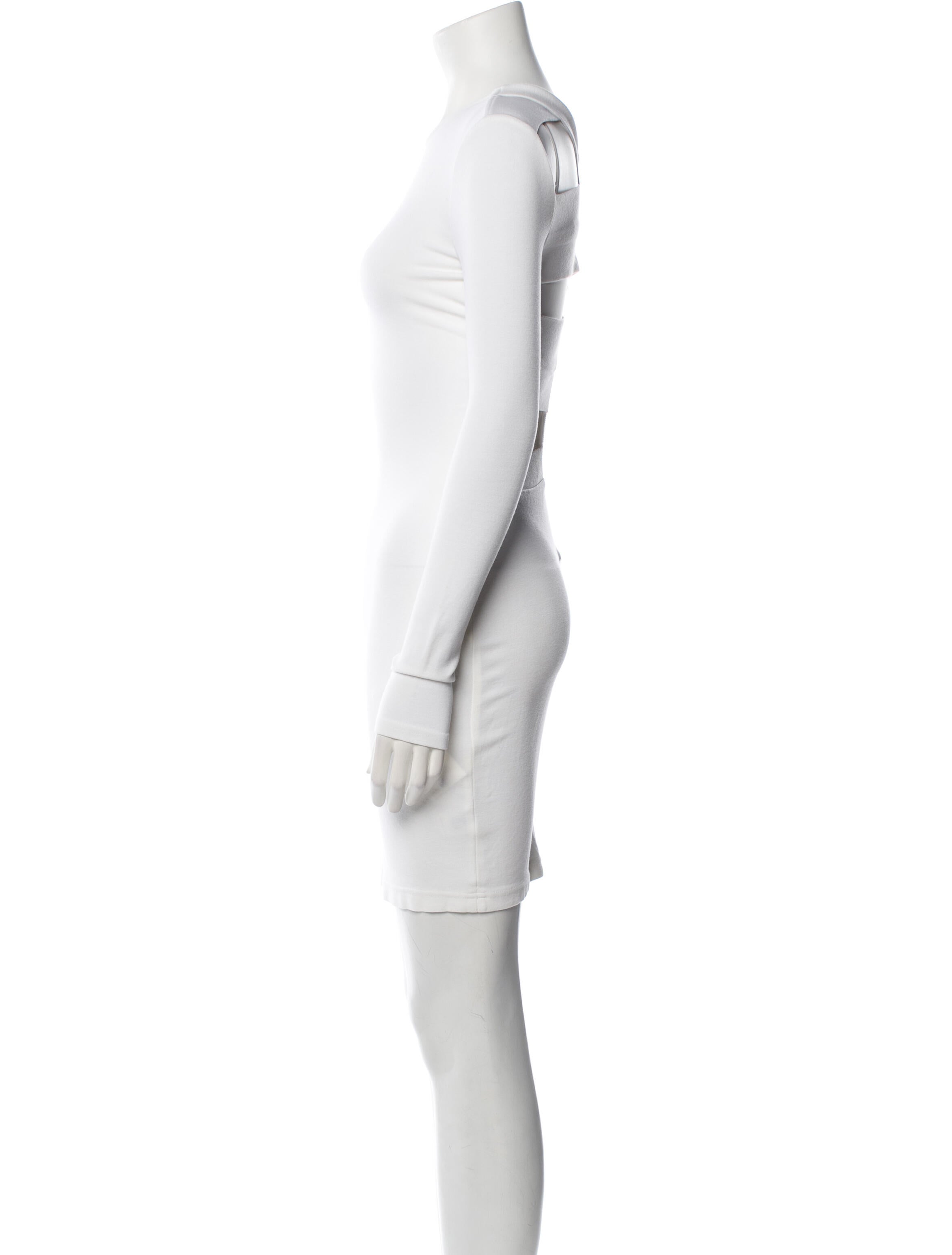 Kimberly Ovitz Scoop Neck Mini Dress