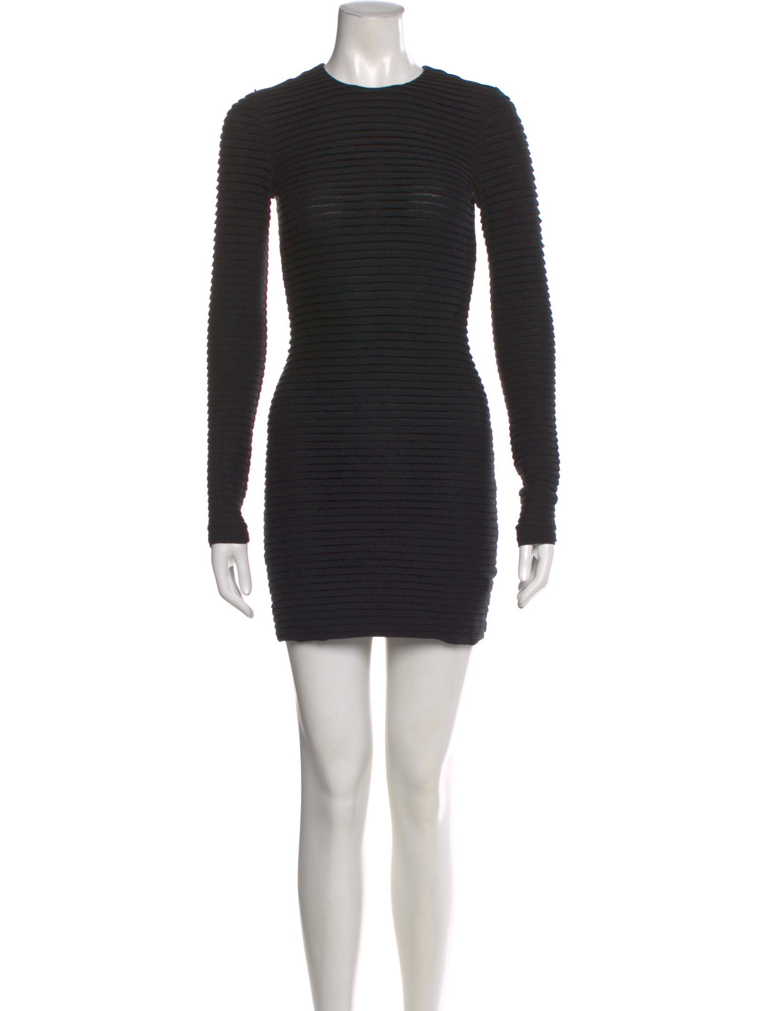 Kimberly Ovitz Crew Neck Mini Dress