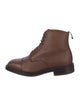 Kingsman Leather Lace-Up Boots
