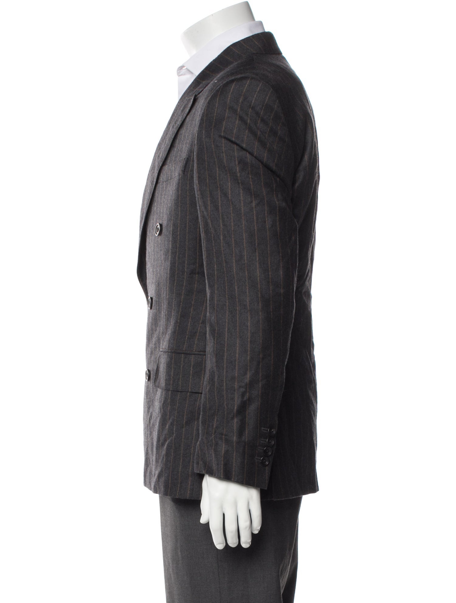 Kingsman Wool Striped Blazer