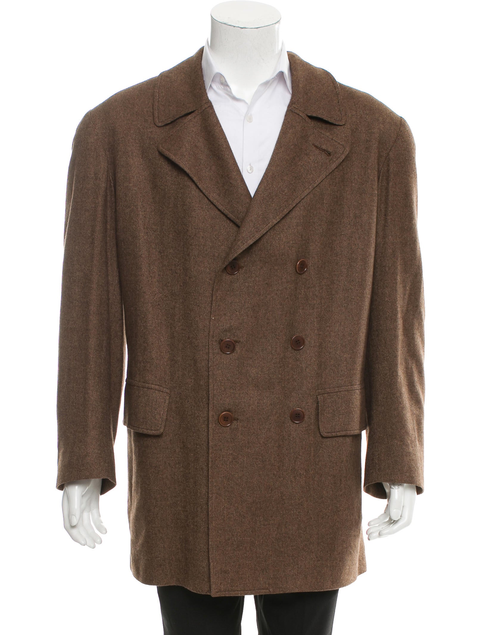 kiton cashmere overcoat