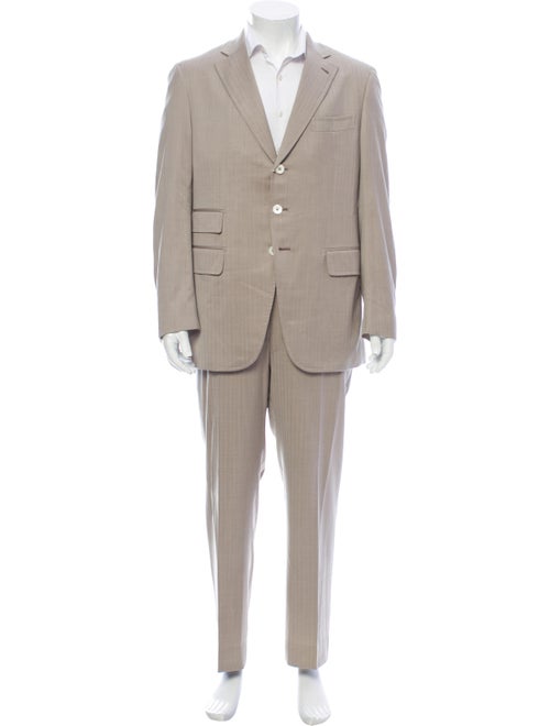 Kiton Wool Two-Piece Suit Wool