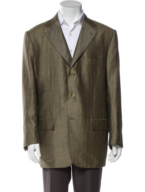 Kiton Sport Coat Yellow