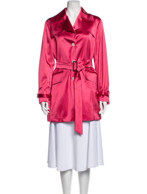 Kiton Trench Coat Pink