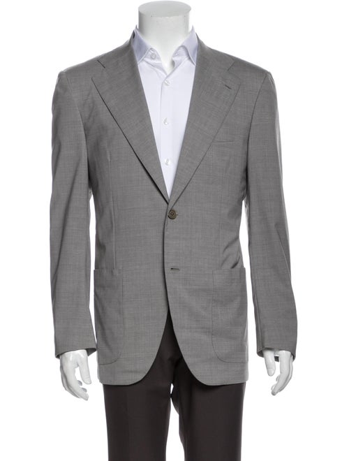 Kiton Wool Sport Coat Wool