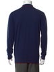 Kiton Mock Neck Long Sleeve Polo Sweater