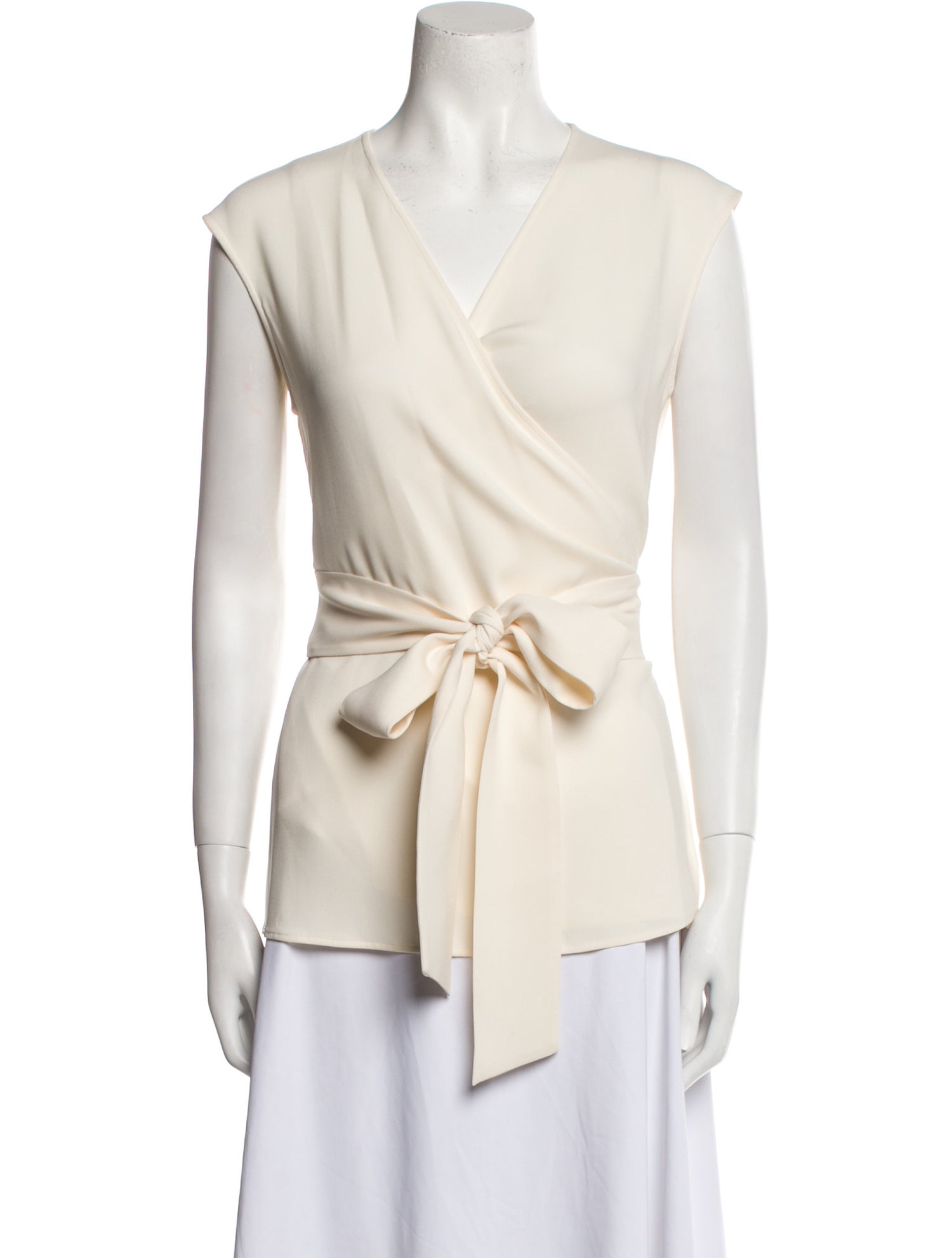 Kiton Silk V-Neck Blouse