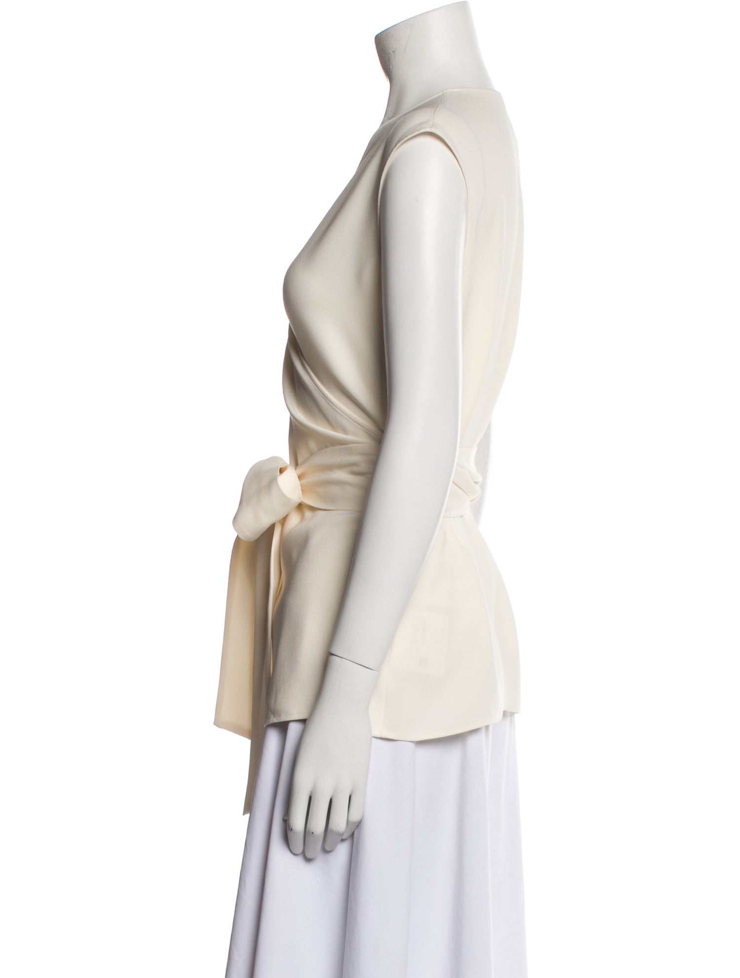 Kiton Silk V-Neck Blouse