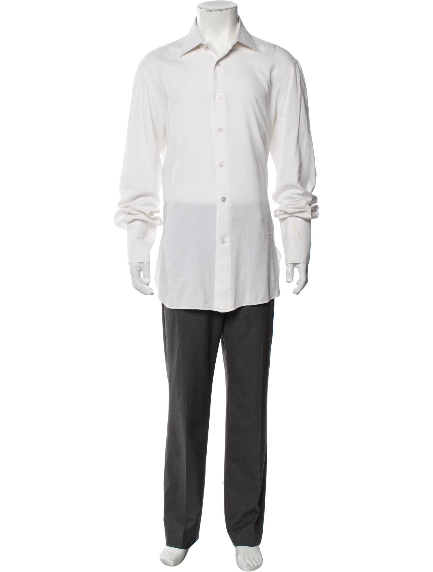 Kiton Long Sleeve Dress Shirt