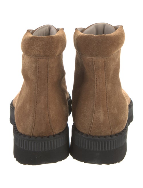 Kiton Suede Lace-Up Boots